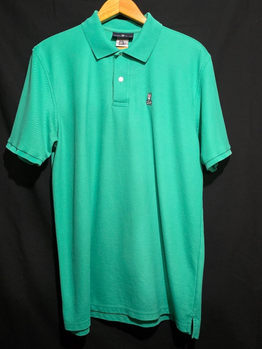 Psycho Bunny Robert Godley Men's SS Polo - Turquoise - sz 8*